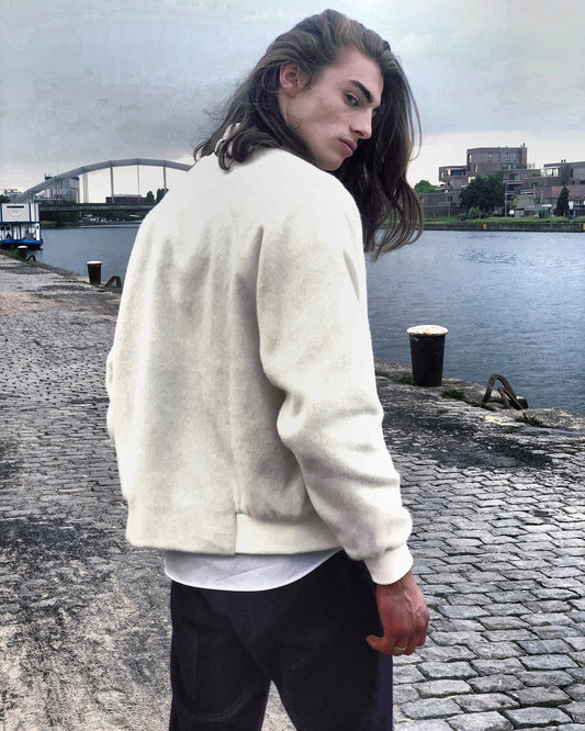 Bomber wool x inside art