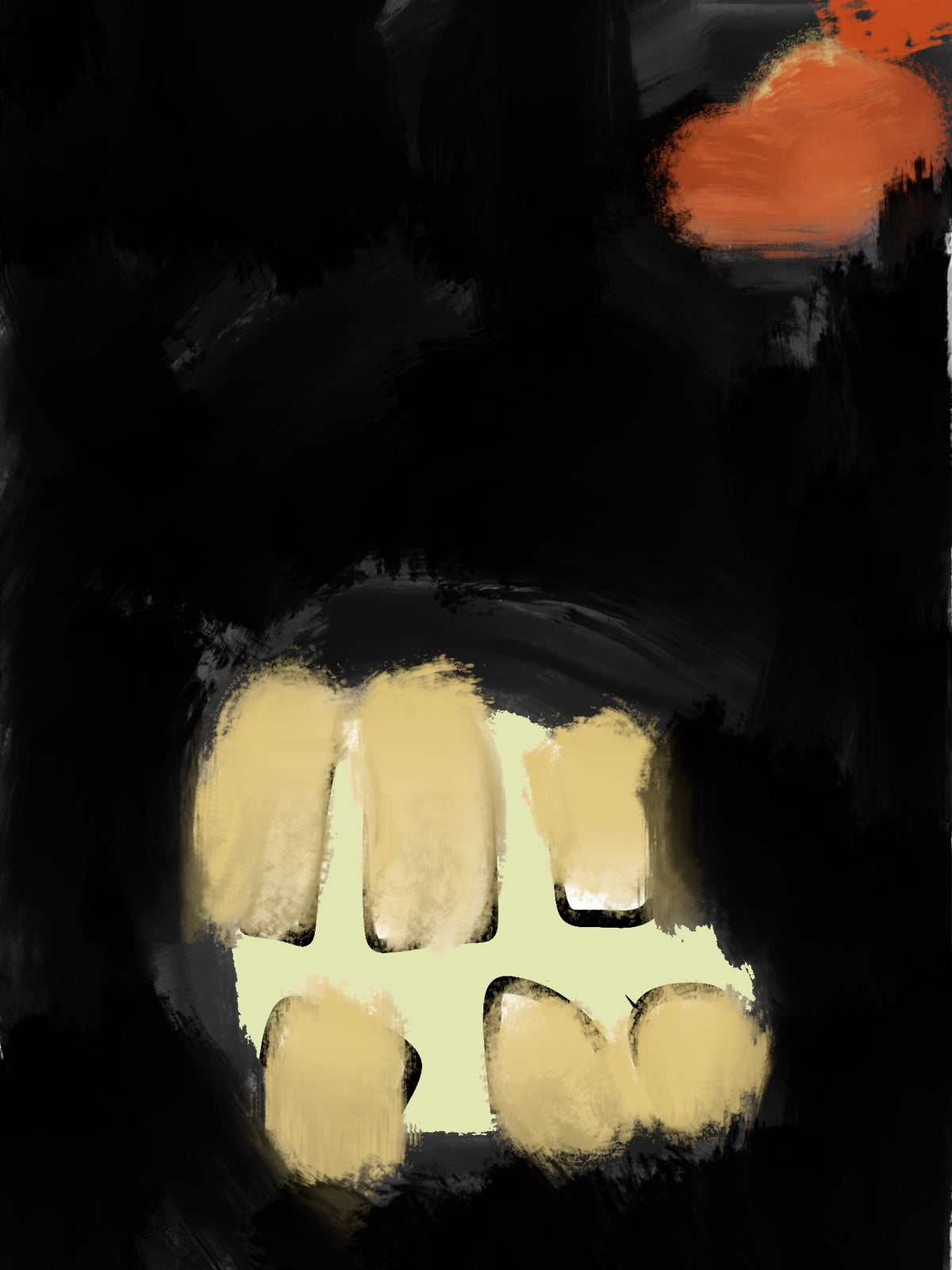 Angry Ape | digital print