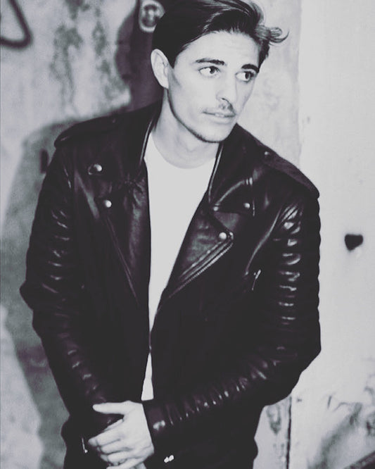 Leather jacket | man